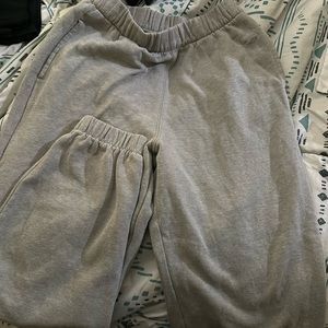 Grey Sweatpants -Hollister XS